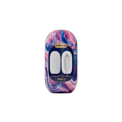 Pretty Love Coquettish Balls Venus X Egg Pink - Мастурбатор, 13,1 см