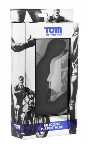 Масажер простати Tom of Finland Silicone P-Spot Vibe, 12х3 см - купити в Києві, Україні