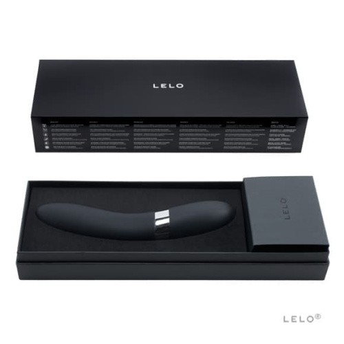 Lelo Elise 2 - Вибратор для точки G, 22х4.2 см (черный)