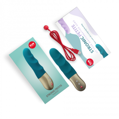Fun Factory Stronic Petite Mini Pulsator Deep Sea Blue - приємний пульсатор, 17х3. 5см (синій) - купити в Києві, Україні