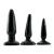 CalExotics Colt anal trainer kit - Набор анальных пробок разного размера, 3 шт (чёрный) CalExotics Colt anal trainer kit - Набор анальных пробок разного размера, 3 шт (чёрный)