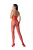 Бодистокинг с плетением на животике Passion BS100, One Size