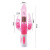 LyBaile - Pretty Bunny Vibrator - Triple Pleasure - Анально-вагинальный вибратор с клиторальным отростком, 22.3х3.2 см (розовый) LyBaile - Pretty Bunny Vibrator - Triple Pleasure - Анально-вагинальный вибратор с клиторальным отростком, 22.3х3.2 см (розовый)