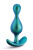 Anal Adventures Matrix Photon Plug - Анальная пробка, 11,4 см (бирюзовый) Anal Adventures Matrix Photon Plug - Анальная пробка, 11,4 см (бирюзовый)