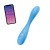 Satisfyer G-Spot Flex 4 - Вибратор для точки G, 19.5х3.8 см (голубой)