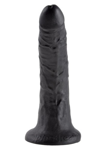 Pipedream King Cock 7 - Фаллоимитатор, 18х4 (чёрный)