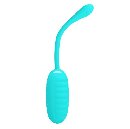 Pretty Love Kirk Vibrating Egg Mint - Виброяйцо, 8х3,5 см (бирюзовый)