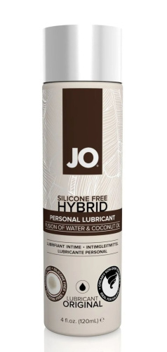 System JO Silicone Free Hybrid Original - крем-змазка з кокосовим маслом, 120 мл - купити в Києві, Україні