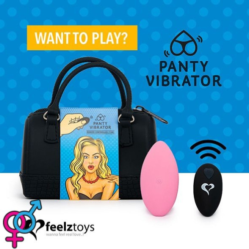 Вибратор в трусики FeelzToys Panty Vibrator
