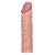 LoveToy Pleasure X-Tender Penis Sleeve Flesh Add 2" - Удлиняющая насадка-реалистик, +5 см (телесный)