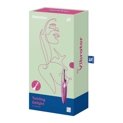Satisfyer Twirling Delight вибратор для клитора, (фуксия)