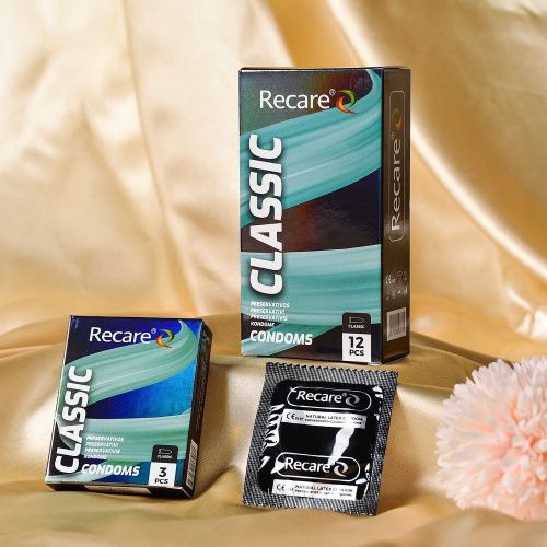 Holographic Recare Classic Condoms, 12 шт - купити в Україні | Секс шоп SEX-SHOP.ua