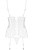 Obsessive 871-COR-2 corset - корсет с подвязками и стринги, L/XL (белый)