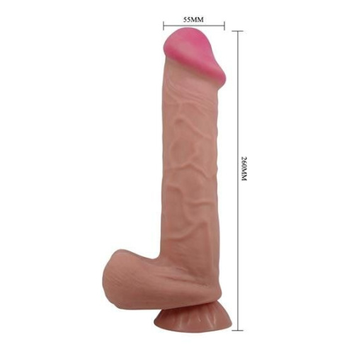 Фаллоимитатор Pretty Love Sliding Skin 10.2", 26 см