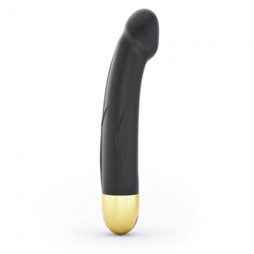 Dorcel Real Vibration M Gold 2.0 перезаряжаемый вибратор для точки G, 22х3.7 см (чёрный)