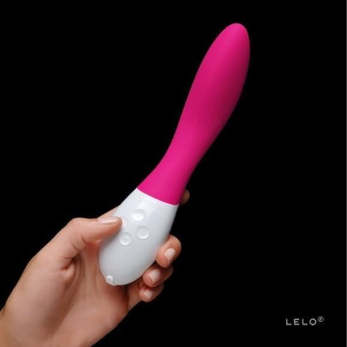 Lelo Mona 2 - Вибратор для точки G, 20х3,5 см (красный)
