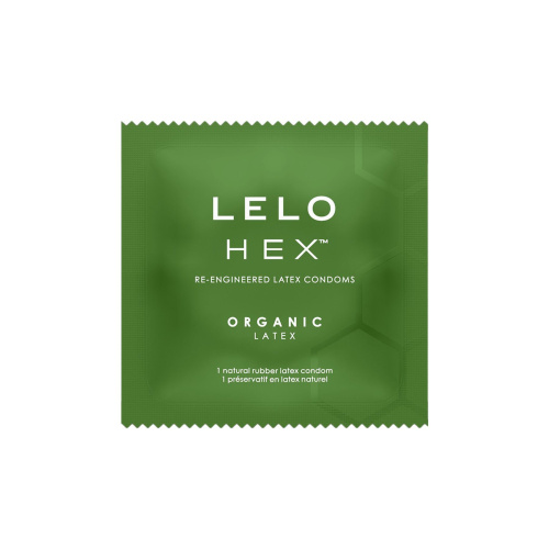 Презервативи LELO HEX Condoms Organic 3 Pack