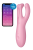 Satisfyer Threesome 4 - Вібратор для клітора, 14х5.6 см (рожевий) - купити в Києві, Україні