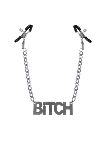 Bitch, Feral Feelings - Nipple clamps Bitch - Зажимы для сосков (серебристый)