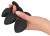 Orion Black Velvets Anal Kit - Набор для анальной стимуляции из 3 пробок и анального душа Orion Black Velvets Anal Kit - Набор для анальной стимуляции из 3 пробок и анального душа