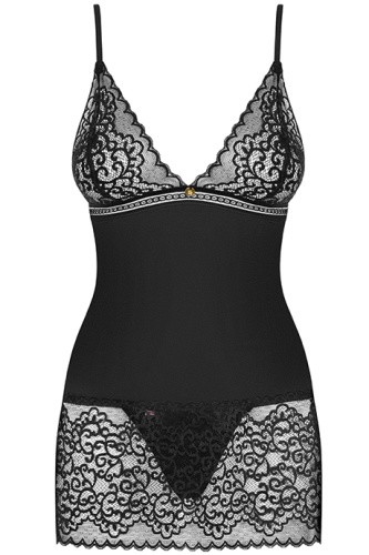 Obsessive Ailay chemise - соблазнительная сорочка, L/XL