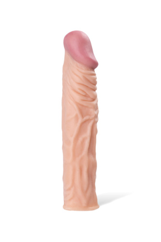 Toyfa A-Toys, SoftSkin - Насадка на член, 19,5 см