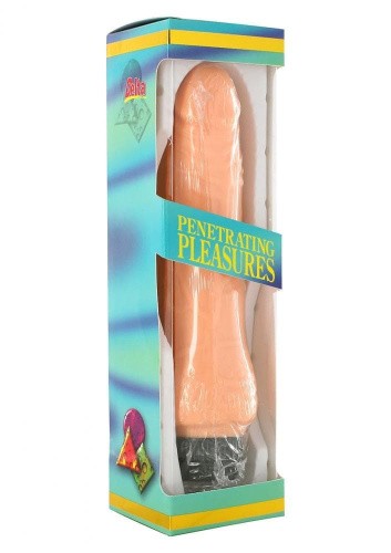 Seven Creations Vinyl P-shape - Вибратор, 21х5 см