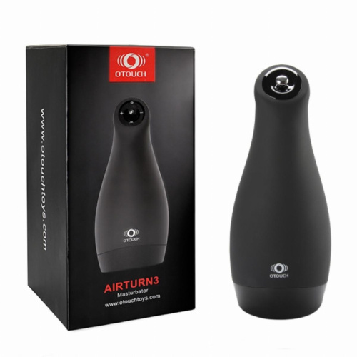 Otouch  Airturn 3 - Мастурбатор с вибрацией и всасыванием, 23.9х5 см (телесный)