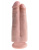 Двойной фаллоимитатор King Cock 7 Two Cocks One Hole, 18х6 см (телесный)