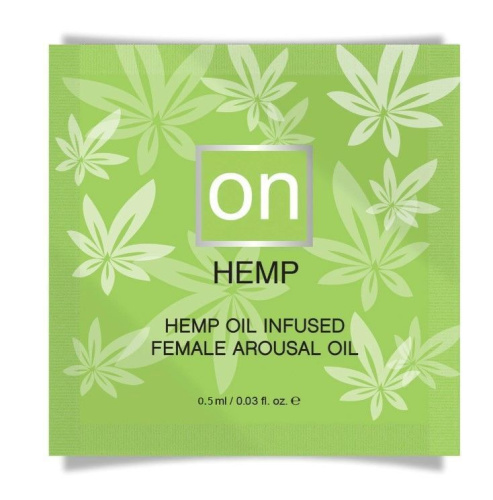 Пробник збудливого масла Sensuva ON for Her Hemp Infused Arousal Oil, 0,5 мл - купити в Україні | Секс шоп SEX-SHOP.ua