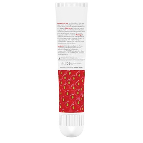 System JO - Sweet Berry Heat - гель для клитора, 10 мл