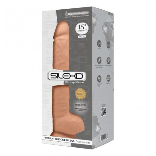 Большой фаллоимитатор SilexD Kingston MODEL 15 in, 38 см