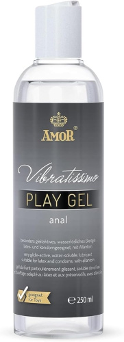 Лубрикант на водній основі Amor Vibratissimo Play Gel Anal, 250 мл - купити в Києві, Україні