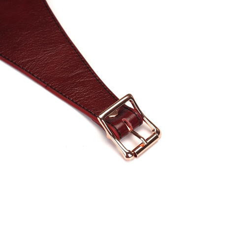 Шкіряні трусики для страпона Liebe Seele Wine Red Strap on Harness, універсальний розмір - купити в Україні | Секс шоп SEX-SHOP.ua