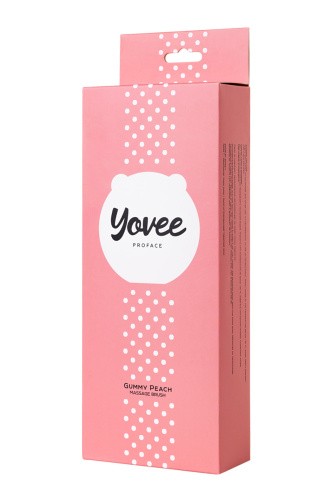 Yovee Gummy Peach - Массажер для лица, 15,9 см (розовый)