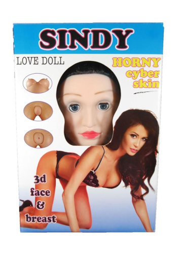 Boss Sindy Love Doll Секс-кукла с вибрацией, 163 см