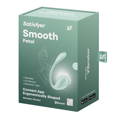 Віброяйце зі смарт керуванням Satisfyer Smooth Petal - купити в Києві, Україні