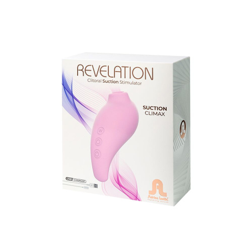 Adrien Lastic Revelation - Вакуумный стимулятор клитора, 10.2х1.2 см (розовый)