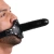 Strict Leather Ride Me Mouth Gag - кляп-фалос зі страпоном, 12х4 см (чорний) - купити в Києві, Україні