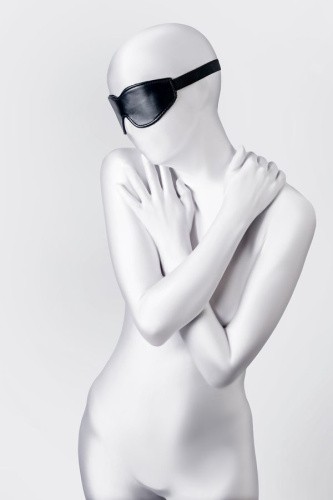 Anonymo Mask PU leather - Маска для глаз (черная)