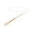Bijoux Indiscrets Magnifique Necklace Whip Gold - украшение для тела цепочка плеть на шею, (золотистый)