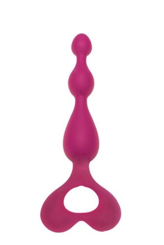 Alive Arrow Pink - анальная цепочка, 13.5х3 см (розовый)