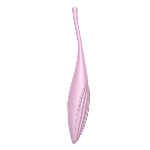 Satisfyer Twirling Joy стимулятор клітора, 18х3.4 см (рожевий) - купити в Києві, Україні