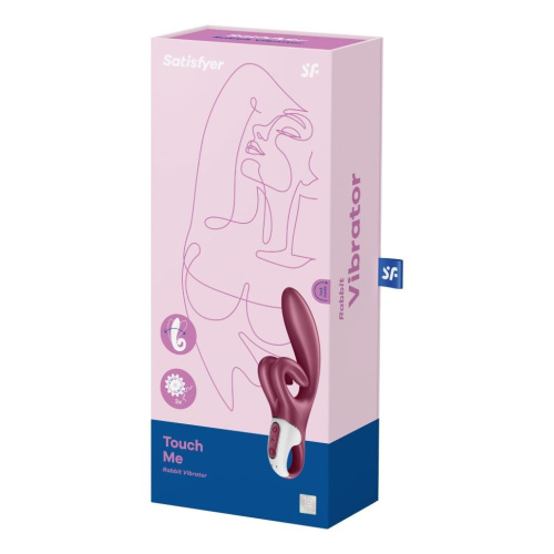 Satisfyer Touch Me Red - Вибратор-кролик (красный)