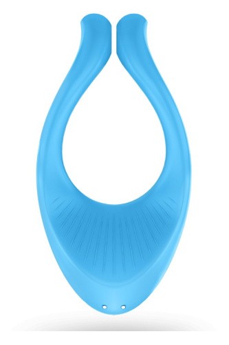 Satisfyer Endless Love (ex. Partner Multifun 1) - Многофункциональный вибратор для пар, 13х6,5х3,5 см (голубой)