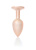 Анальная пробка с камнем B-Series Jewellery Pearl Gold Plug Clear, S Анальная пробка с камнем B-Series Jewellery Pearl Gold Plug Clear, S
