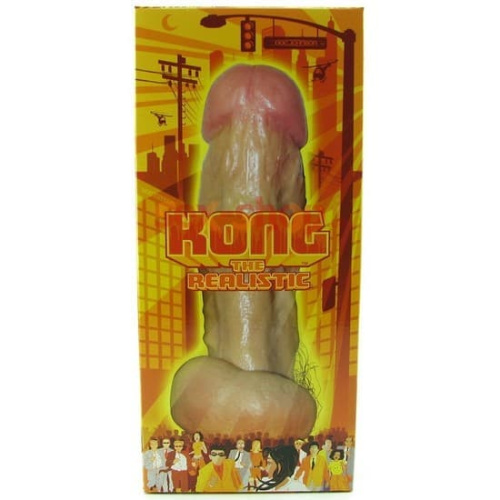 Фаллоимитатор Realistic Kong, 18х6 см