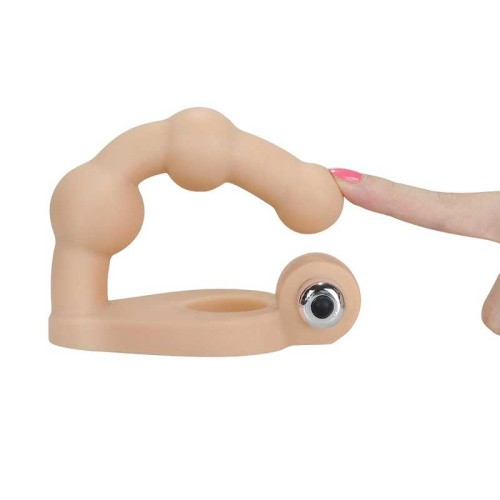 LoveToy The Ultra Soft Double Bead 6 '' - Насадка для двойного проникновения, 15.2х3.2 см