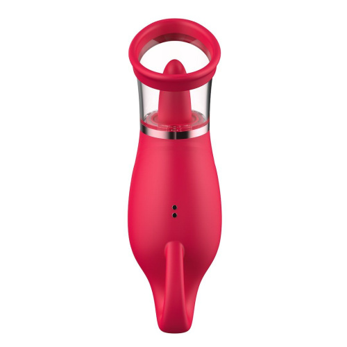 Вакуумный стимулятор с язычком Erospace Sweet Play Licking Tongue Suction Vibrator A18