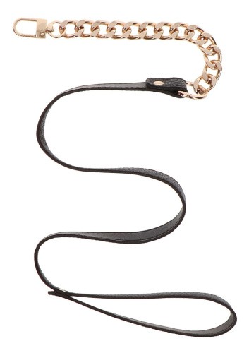 Taboom Statement Collar and leash - Ошейник с поводком, (розовое золото)